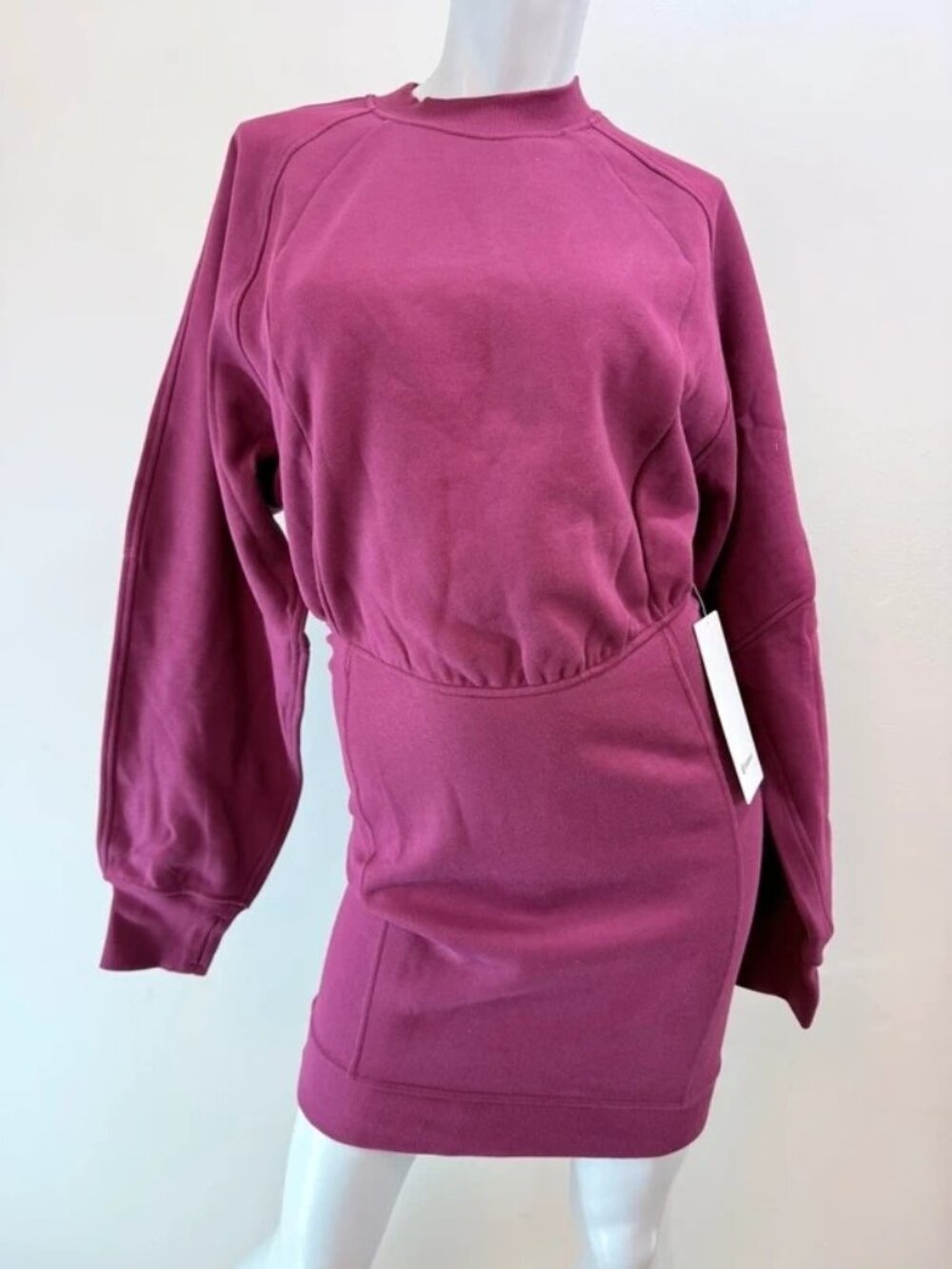 Lululemon Scuba Long Sleeve Dress Deep Luxe 4